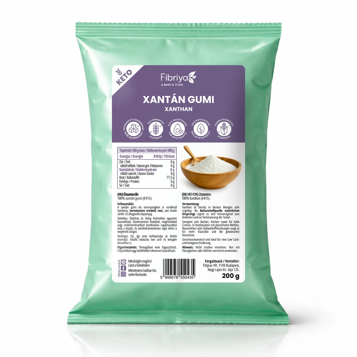 Fibriya Xanthan 200g